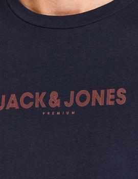 Camiseta Jack&Jones Blabooster marina