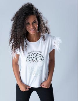 Camiseta Animosa Magia blanca