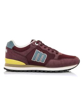 Zapatillas Mustang granate