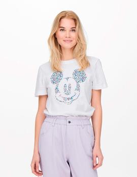 Camiseta Only Disney blanca