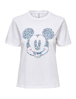 Camiseta Only Disney blanca