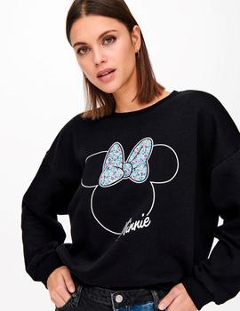 Sudadera Only Disney negra