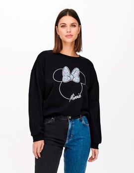 Sudadera Only Disney negra