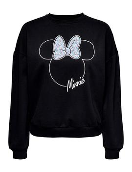 Sudadera Only Disney negra