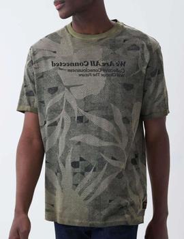 Camiseta Salsa Figuras verde