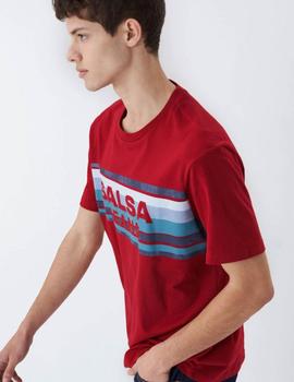 Camiseta Salsa Logo roja
