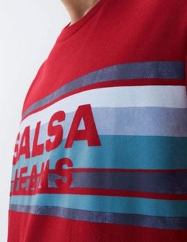 Camiseta Salsa Logo roja