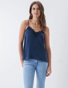 Top Salsa Lencero azul