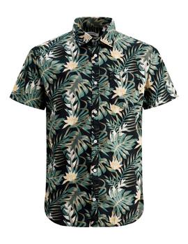Camisa Jack&Jones Plain flores verde