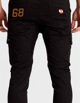 Pantalon La Sal Jogger Cargo negro