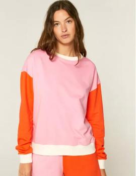 Sudadera Compañia rosa