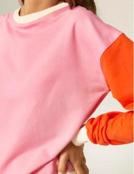 Sudadera Compañia rosa
