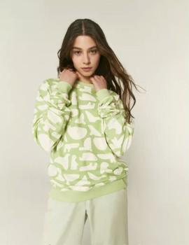 Sudadera Compañia Animales Verde
