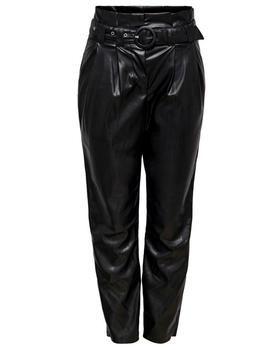 Pantalón only dana polipiel negro