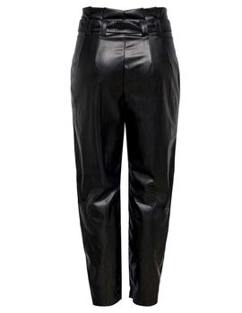Pantalón only dana polipiel negro