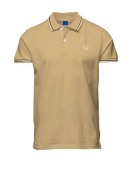 Polo Jack&Jones Bulldog amarillo